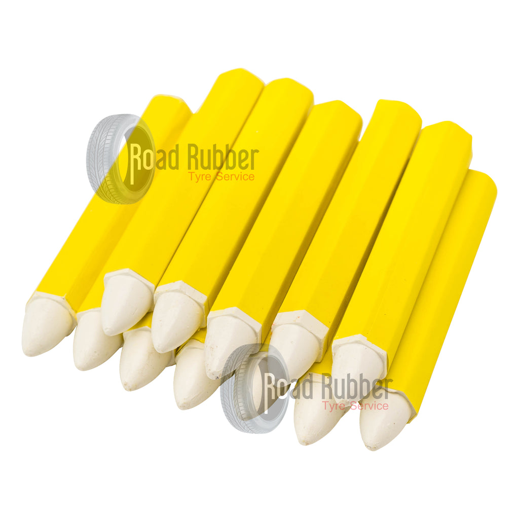 Rubber Marking Chalk Stick Tire Marking Crayon (White) - China